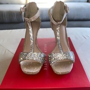 Bling Wedding/Prom Heels Size 8
